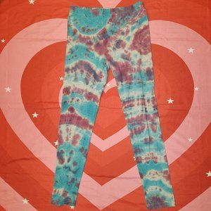 tie dyed leggings